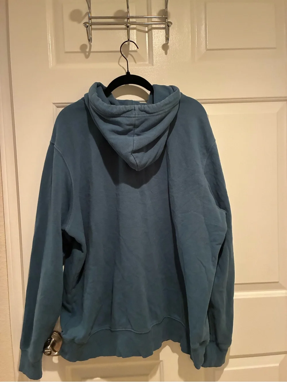 The North Face Teal Blue 'Never Stop Exploring' Pullover Hoodie
